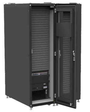 IP20 Data 48U Server Cabinet For Electricity Substation Railway Station